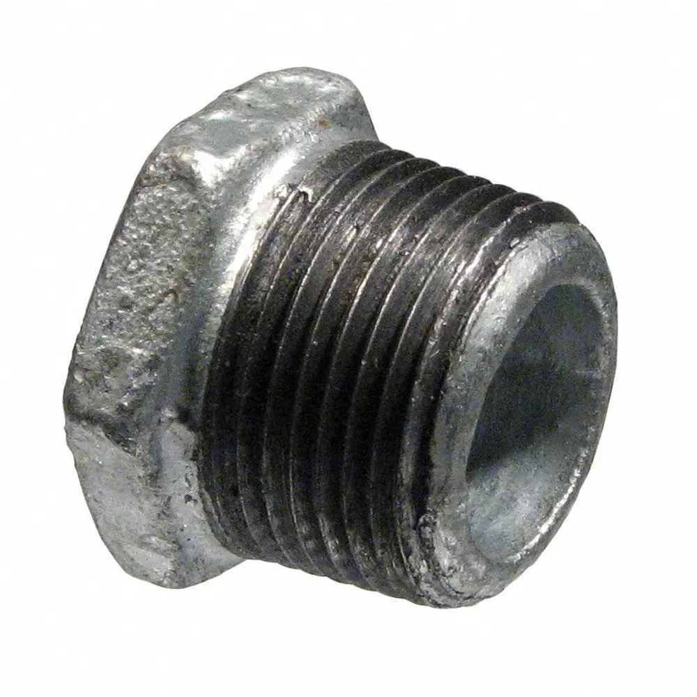 1-1/4 In. X 1 In. Galvanized Malleable Iron Hex Bushing