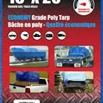 16 X 20 BLUE POLY TARP