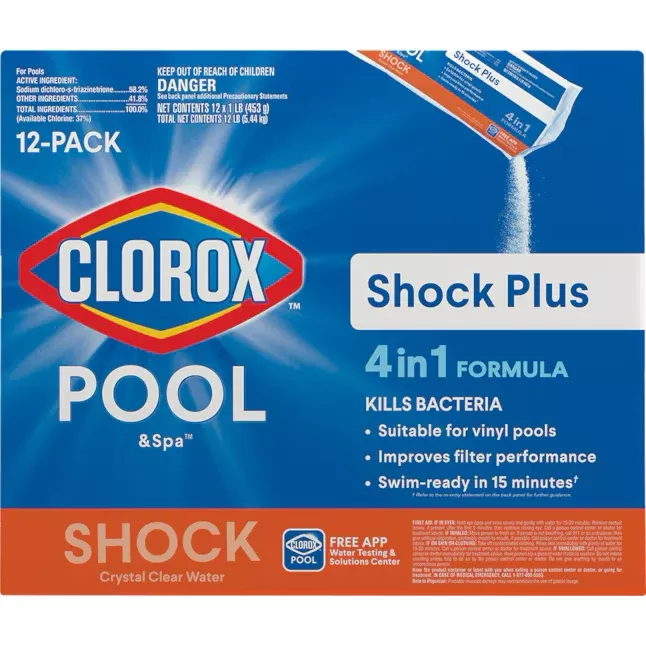 Clorox Pool&Spa 12-Pack 16 oz Pool Shock