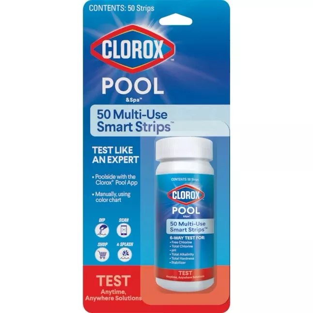 Clorox Pool & Spa 50-Pack Pool Test Strips
