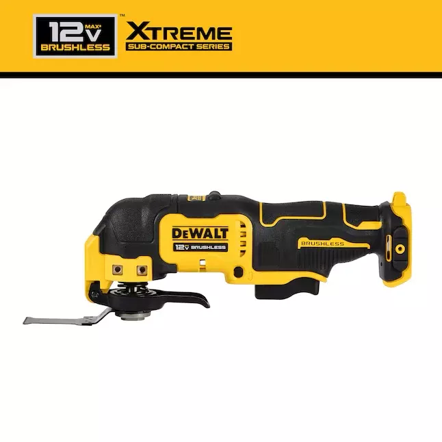 DEWALT XTREME Cordless Brushless 12-volt Max Variable Speed 4-Piece Oscillating Multi-Tool Kit
