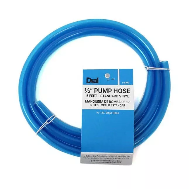 Dial ½” x 5 ft. Vinyl Pump Hose