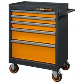 GearWrench 83241 Rolling Tool Cabinet, 5 Drawers, 26-7/10" W