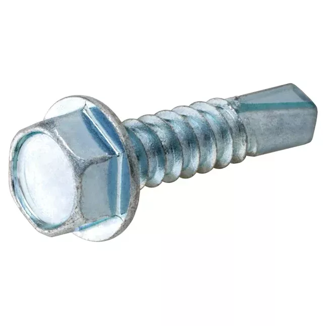 Hillman #8 x 3/4-in Socket Hex-Drive Sheet Metal Screws (75-Count)