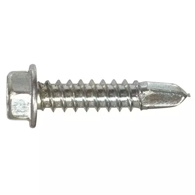 Hillman #8 x 5/8-in Socket Hex-Drive Sheet Metal Screws
