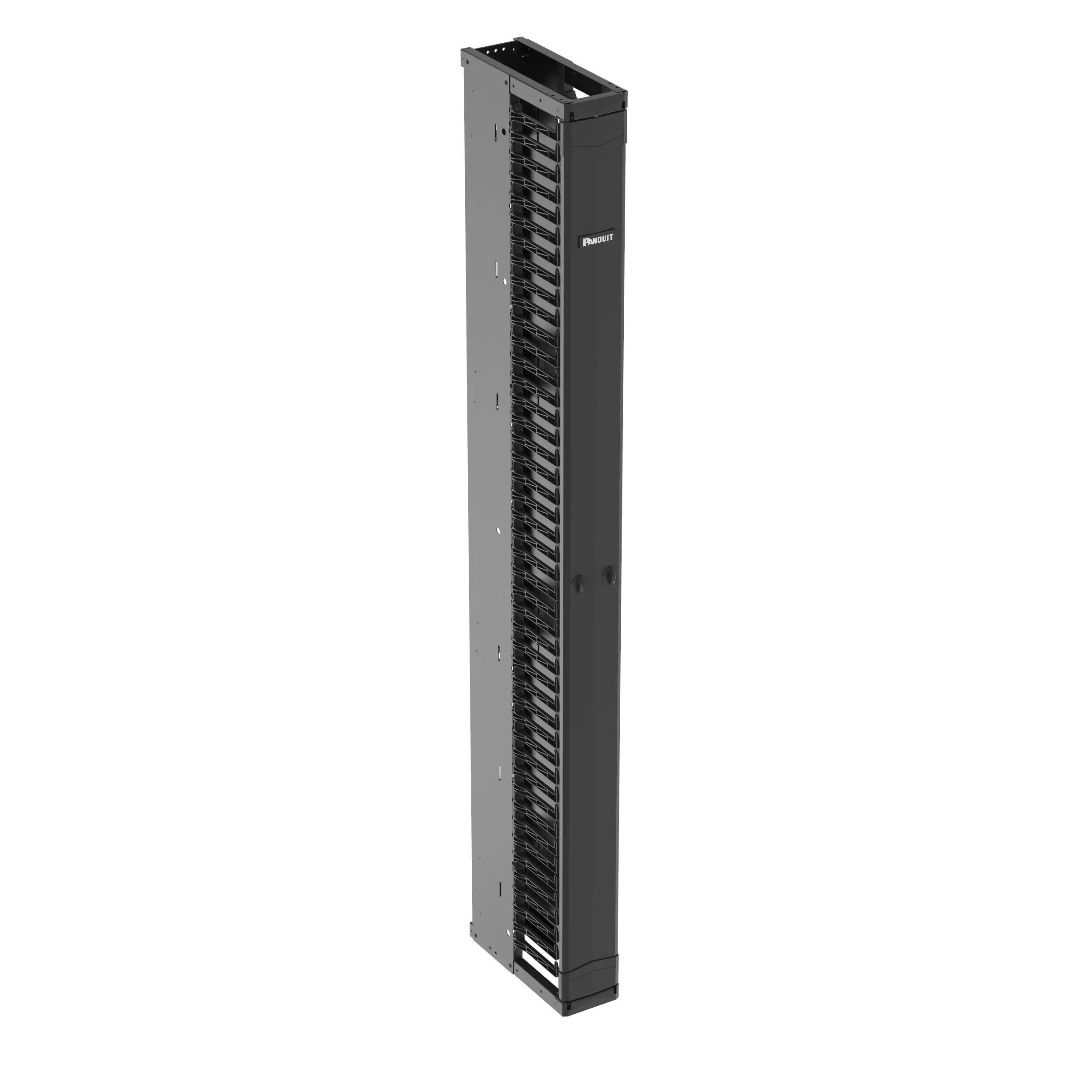 PANDUIT 6-inch Wide PatchRunner™ 2 Enhanced Vertical Cable Manager, Black
