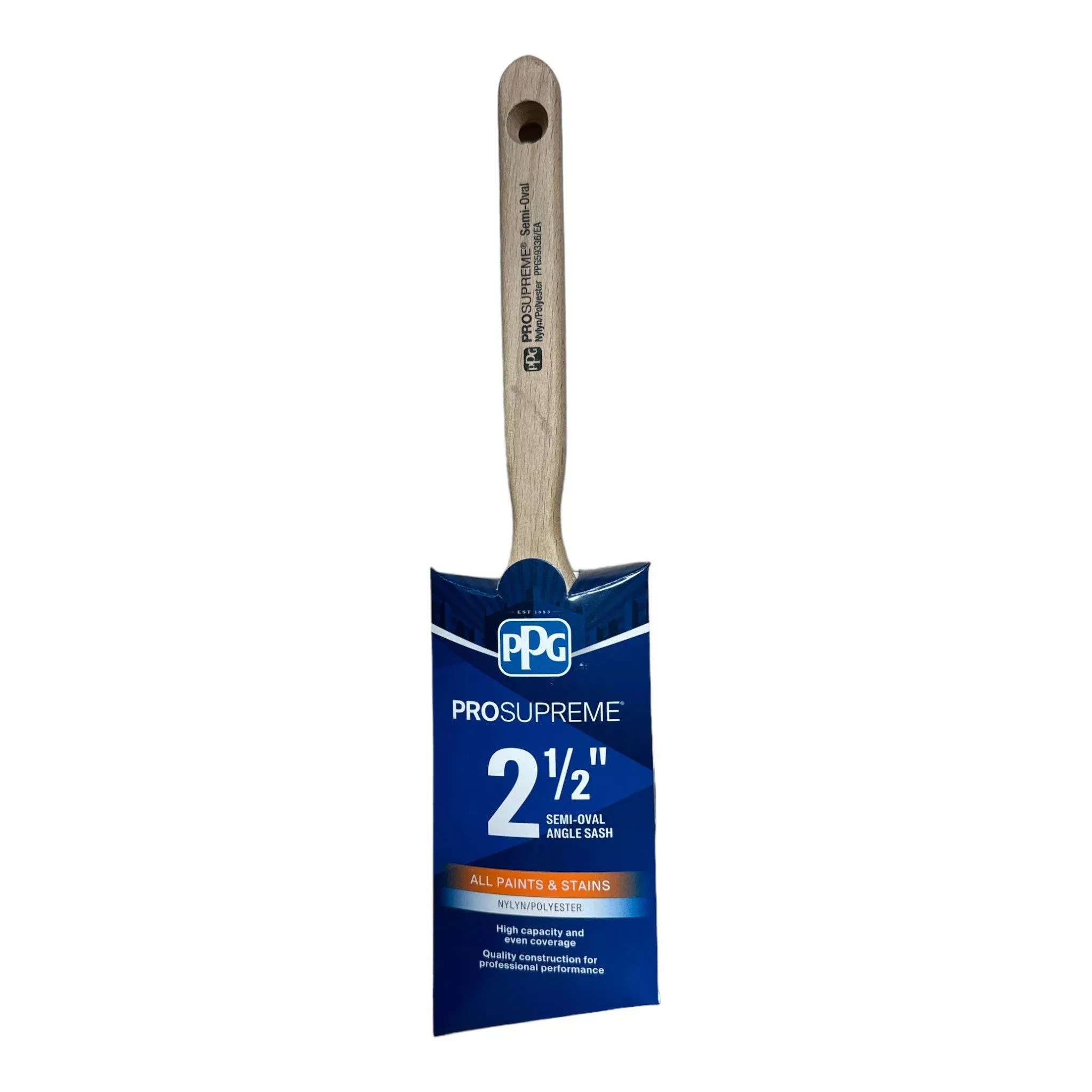 PPG ProSupreme 2.5 in. Semi-Oval Angle Sash
